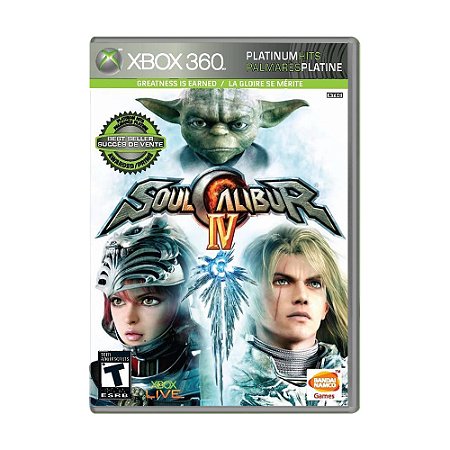Jogo SoulCalibur IV - Xbox 360 (Platinum Hits)
