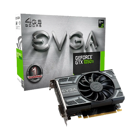 Placa de Vídeo GeForce GTX 1050 Ti, 4GB, GDDR5, 128-bit - EVGA