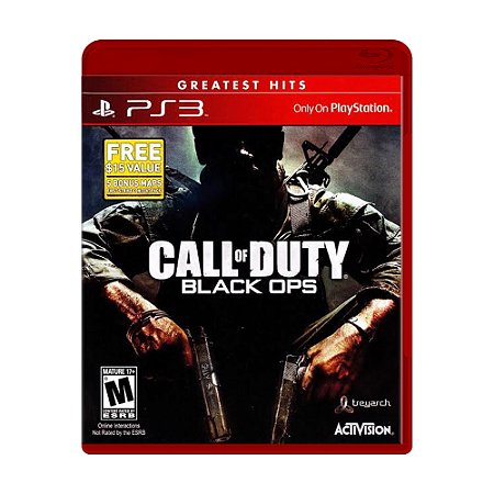 Jogo Call of Duty: Black Ops Greatest Hits- PS3