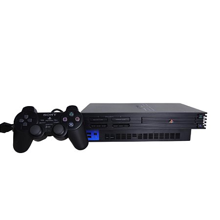 Console PlayStation 2 Fat Preto - Sony (Americano)