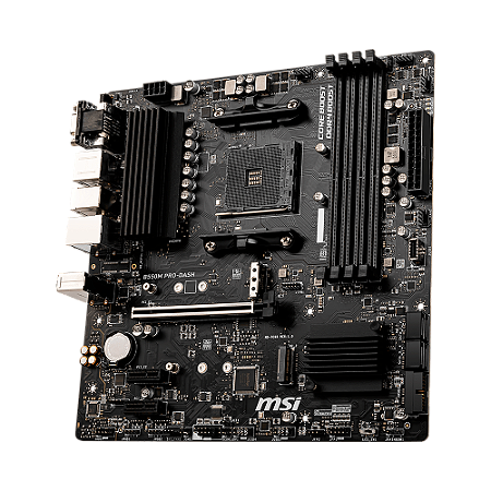 Placa Mãe B550M PRO-DASH AM4, AMD, DDR4, micro-ATX - MSI