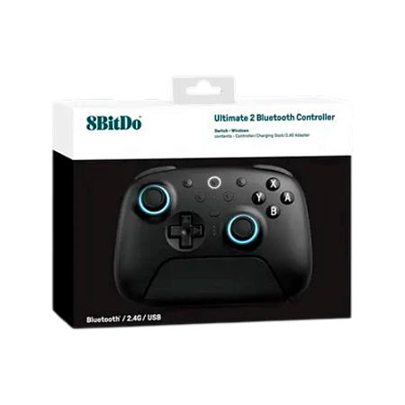 Controle Ultimate 2, Bluetooth, Preto - 8BitDo