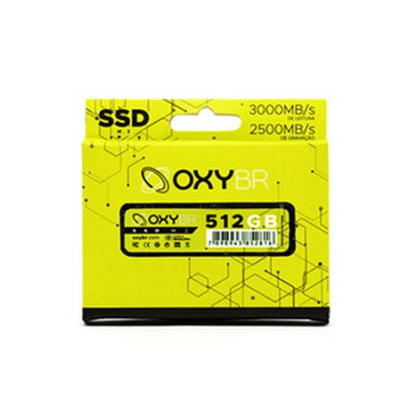 SSD NVMe M.2 512GB - OXYBR