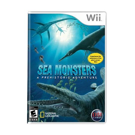 Jogo Sea Monsters - Wii
