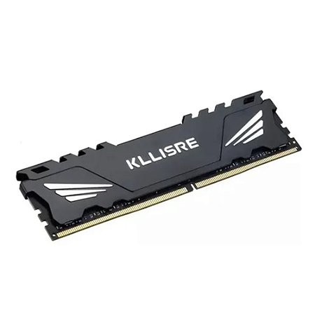 Memória Ram Gamer Preta, DDR3, 8GB, 1600MHz - KLLISRE