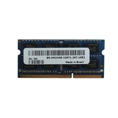 Memória Ram de Notebook PC3 128005, 4GB, DDR3, 1333MHz - Teikon