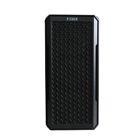 Gabinete Gamer Apus Black, Mid-Tower, ATX, Vidro Lateral, 3 Fans, Fonte 600W Preto - Pichau