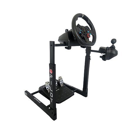 Suporte Cockpit Para Volante Logitech Com Suporte De Cambio - LIMARACE