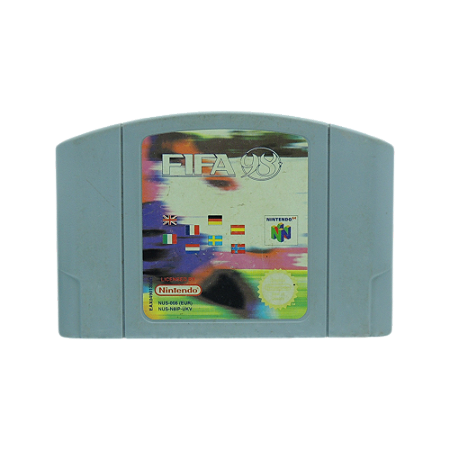 Jogo FIFA: Road to World Cup 98 - N64 (Europeu)