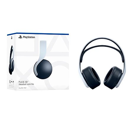 Headset Pulse 3D Branco sem fio - Sony