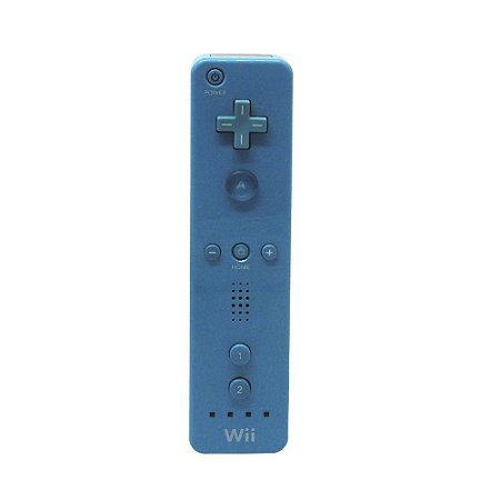 Controle Nintendo Wii Remote Azul - Wii