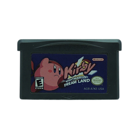 Jogo Kirby Nightmare in Dream land - GBA