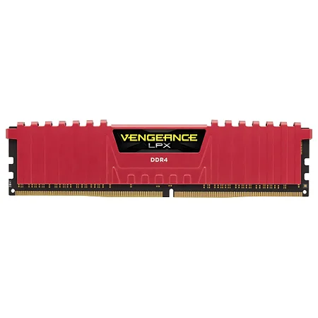 Memória Ram Vengeance LPX, Vermelha, 8GB, DDR4, 2666MHz - Corsair