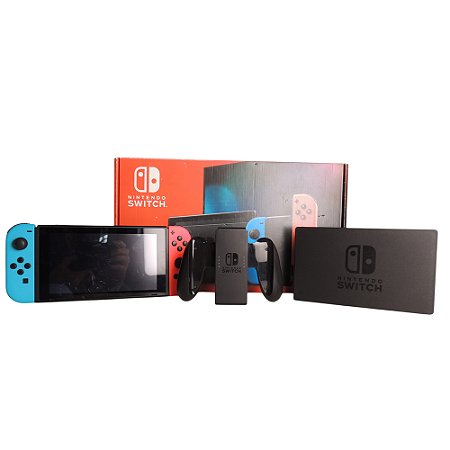Console Nintendo Switch Azul/Vermelho Neon - Nintendo