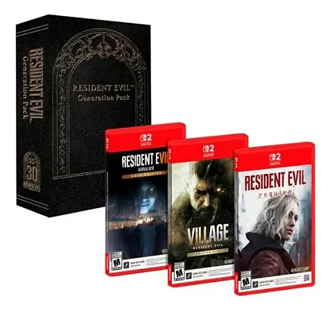 Jogo Resident Evil Generation Pack - Switch 2