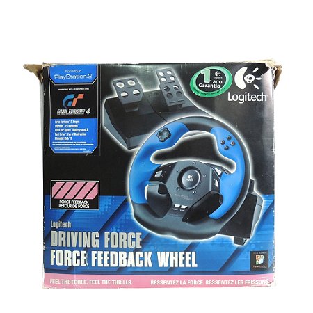 Volante Logitech Driving Force - PS2