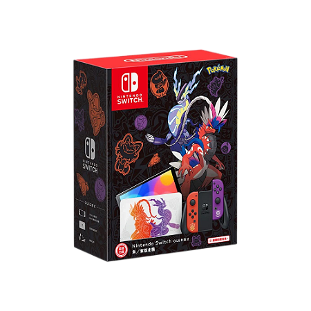 Console Nintendo Switch Oled (Edição Pokémon Scarlet & Violet) - Nintendo (NOVO | EMBALAGEM)