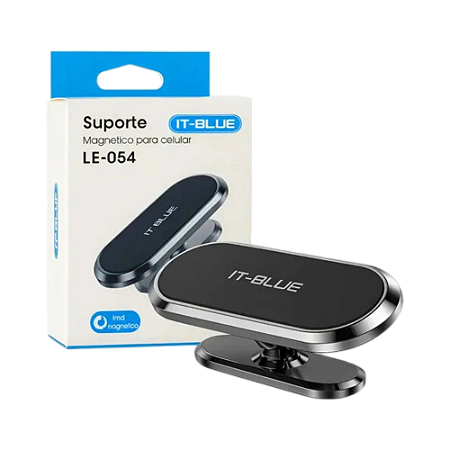 Suporte Magnético para Celular, LE-054, Preto - It Blue
