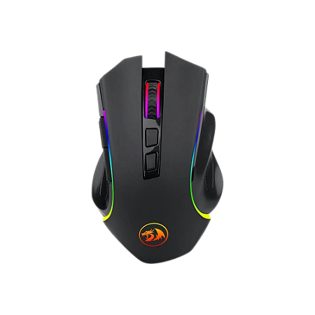 Mouse Gamer Sem Fio Griffin, 8000 DPI, 8 Botões, Wireless, Preto - Redragon (LACRADO)