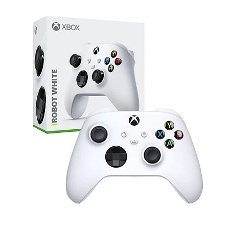 Controle Microsoft Robot White - Series X, S, One e PC (LACRADO)