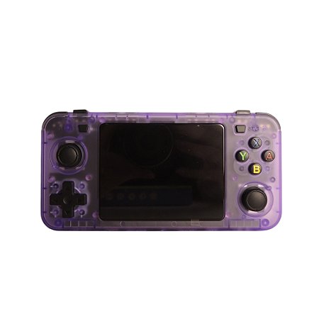 Console Portátil R36H Roxo Transparente - Game Console