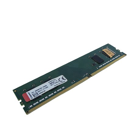 Memória Ram para Desktop, 4GB, DDR4, 2400MHz - Kingston