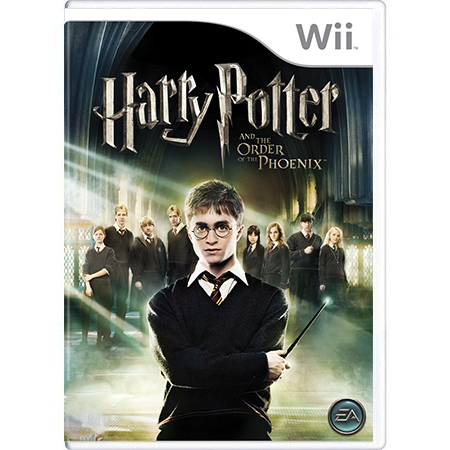 Jogo Harry Potter and the Order of the Phoenix - Wii (Capa MGU)