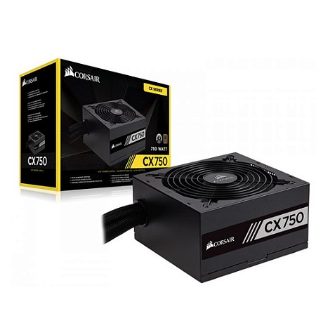Fonte CX Series 750, 750W, 80 Plus Bronze - Corsair