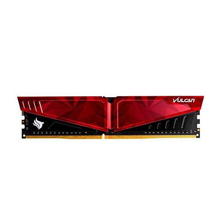 Memória Ram Gamer T-Force Vulcan, 8GB, DDR4, 2666MHz, Vermelha - Team Group