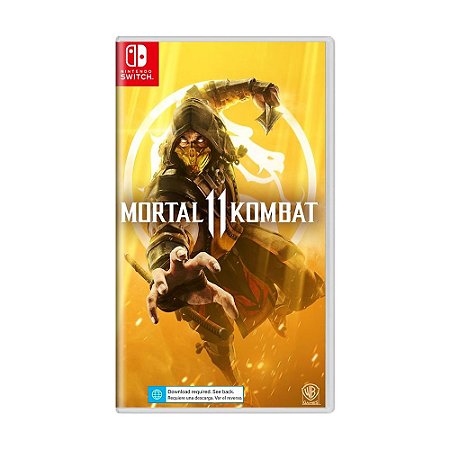 Jogo Mortal Kombat 11 - Switch