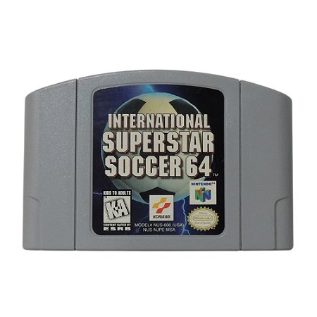 Jogo International Superstar Soccer 64 - N64