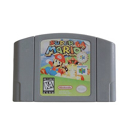 Jogo Super Mario 64 - N64 (Relabel)