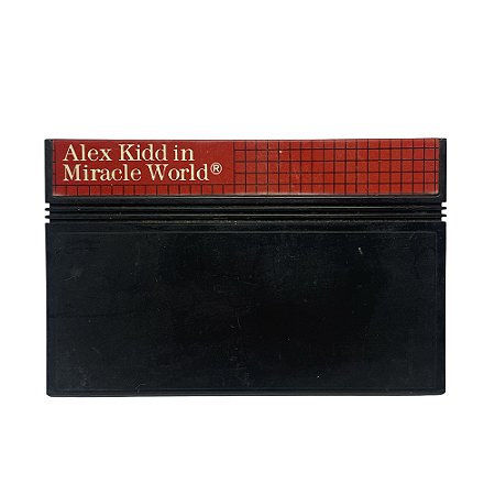 Jogo Alex Kidd in Miracle World - Master System
