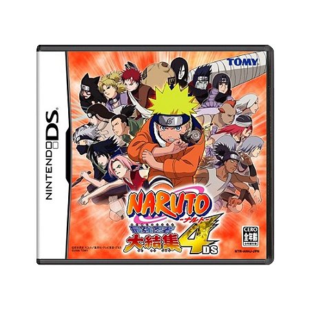Jogo Naruto: Saikyou Ninja Daikesshuu 4 - DS (Japonês)