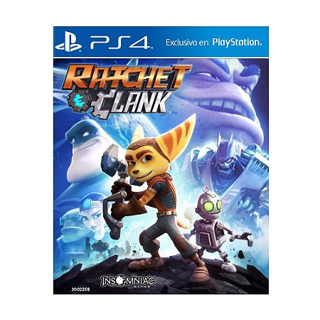 Jogo Ratchet & Clank - PS4 (Capa Dura)