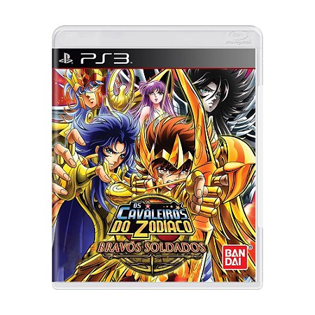 Jogo Os Cavaleiros do Zodíaco: Bravos Soldados - PS3