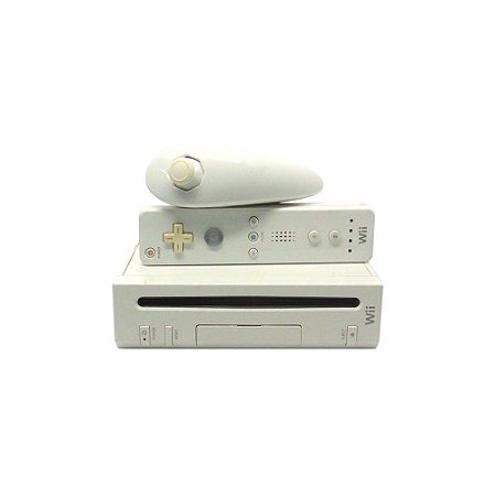 Console Nintendo Wii Branco - Nintendo (Europeu)