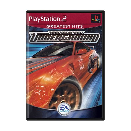 Jogo Need for Speed: Underground - PS2 (Greatest Hits)