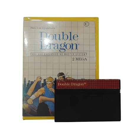 Jogo Double Dragon - Master System
