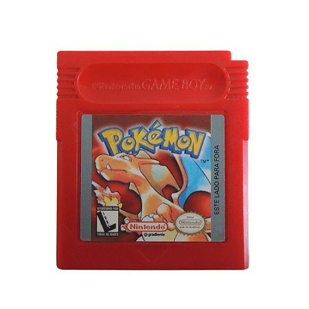 Jogo Pokémon Red - GBC