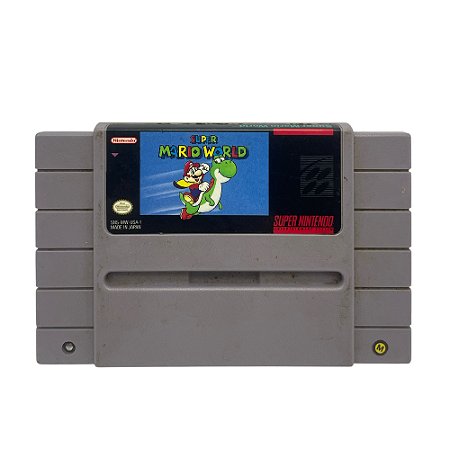 Jogo Super Mario World - SNES