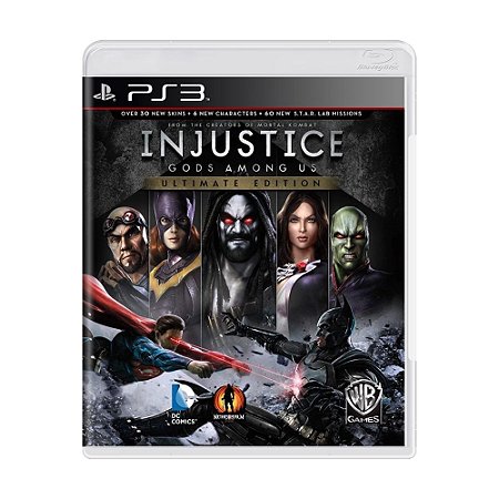 Jogo Injustice: Gods Among Us (Ultimate Edition) - PS3