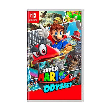 Jogo Super Mario Odyssey - Switch
