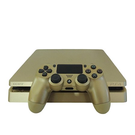Console PlayStation 4 Slim 1TB Dourado - Sony