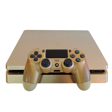 Console PlayStation 4 Slim 1TB Dourado - Sony