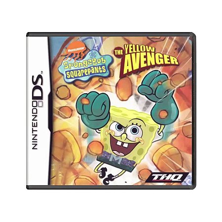 Jogo Spongebob Squarepants The Yellow Avenger DS MeuGameUsado