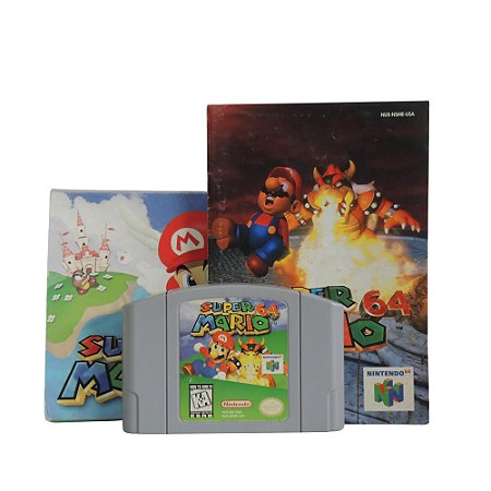 Jogo Super Mario 64 - N64