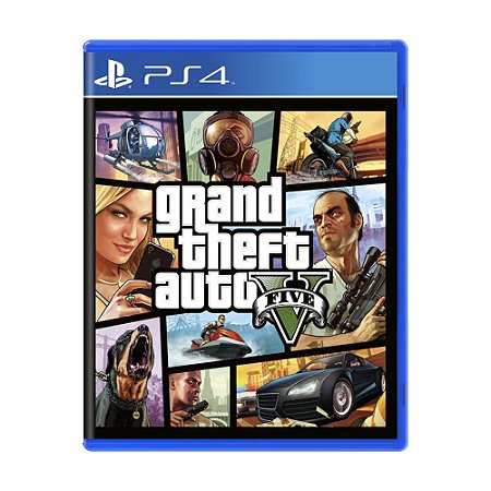 Jogo Grand Theft Auto V - PS4