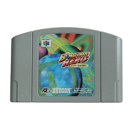 Jogo Bomberman Hero - N64 (Japonês)