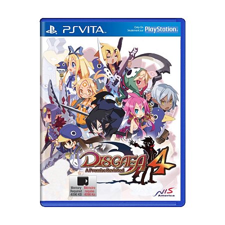 Jogo Disgaea 4: A Promise Revisited - PS Vita